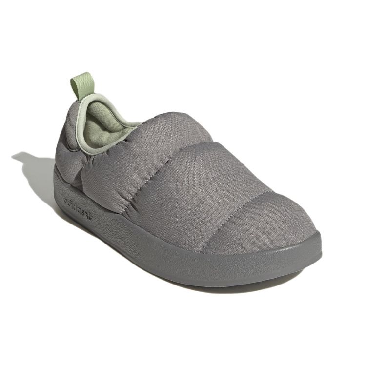 adidas Кроссовки унисекс Puffylet Charcoal Solid Grey Linen-Green Magic-Lime GW9482