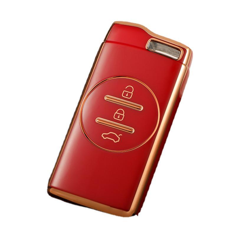 Чехол для автомобильного ключа Chery для Tiggo 7 и Xingtu TX — унисекс, простой дизайн