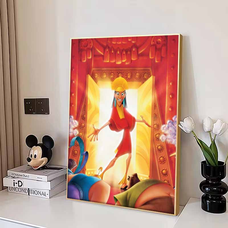 Disney 5D DIY Алмазная живописьКлассический плакат Превращения в КороляМультяшный полный алмазный мозаичный набор для алмазной живописи Настенное украшение