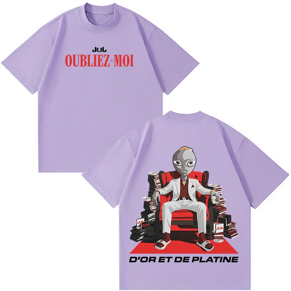 Rapper Jul Fashion Tour 2026 Print T Shirt Unisex Unisex Fashion Tshirt Summer Shortsleeved Cotton Aesthetic Trend Loose Tshirts