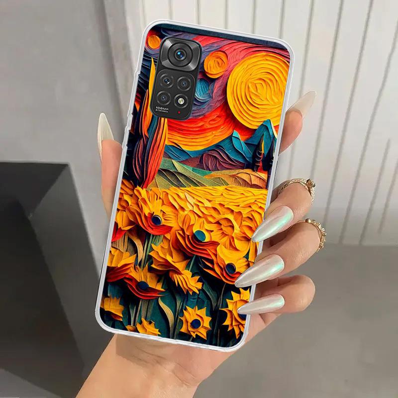 Natural Trees in Mountain Ranges Phone Case for Xiaomi Redmi Note 15 14 14S 13 12S 12 Pro 11S 11 Plus 11T 11E 10S Soft Funda Pri