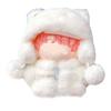 Fluffy Bear Costume for Plush Toys (10cm), White, [Used]
