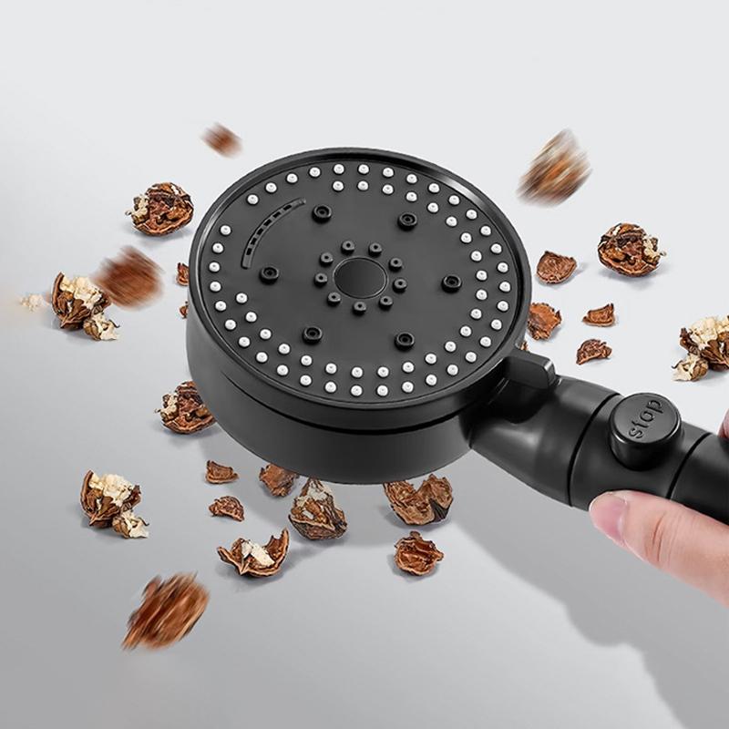 Душевая лейка высокого давления для ванной комнаты с 8 режимами распыления, фильтр для водонагревателя, большая панельная душевая форсунка