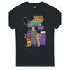 [Inspector Gadget T-Shirt] Inspector Gadget Cartoon Inspired Black Unisex T-Shirt - 90S Retro Tee - Size S-5XL
