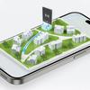 Беспроводная зарядка Поиск карт предметов Работает с Apple Find My Smart Tag Кошелек Трекер Ультратонкий Трекер Ключи Чемодан Сумка Локатор
