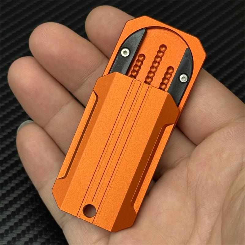 Алюминиевый сплав в стиле Future Simple EDC Слайдер-фиджет Креативные механические толкающие фиджет-игрушки Модная игрушка для снятия стресса Гаджеты для СДВГ