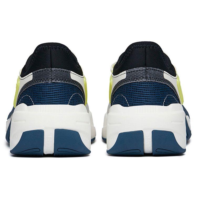 Anta Fashionable Versatile Low-Top Sneakers Men Sneakers White Black Yellow 112228081-3