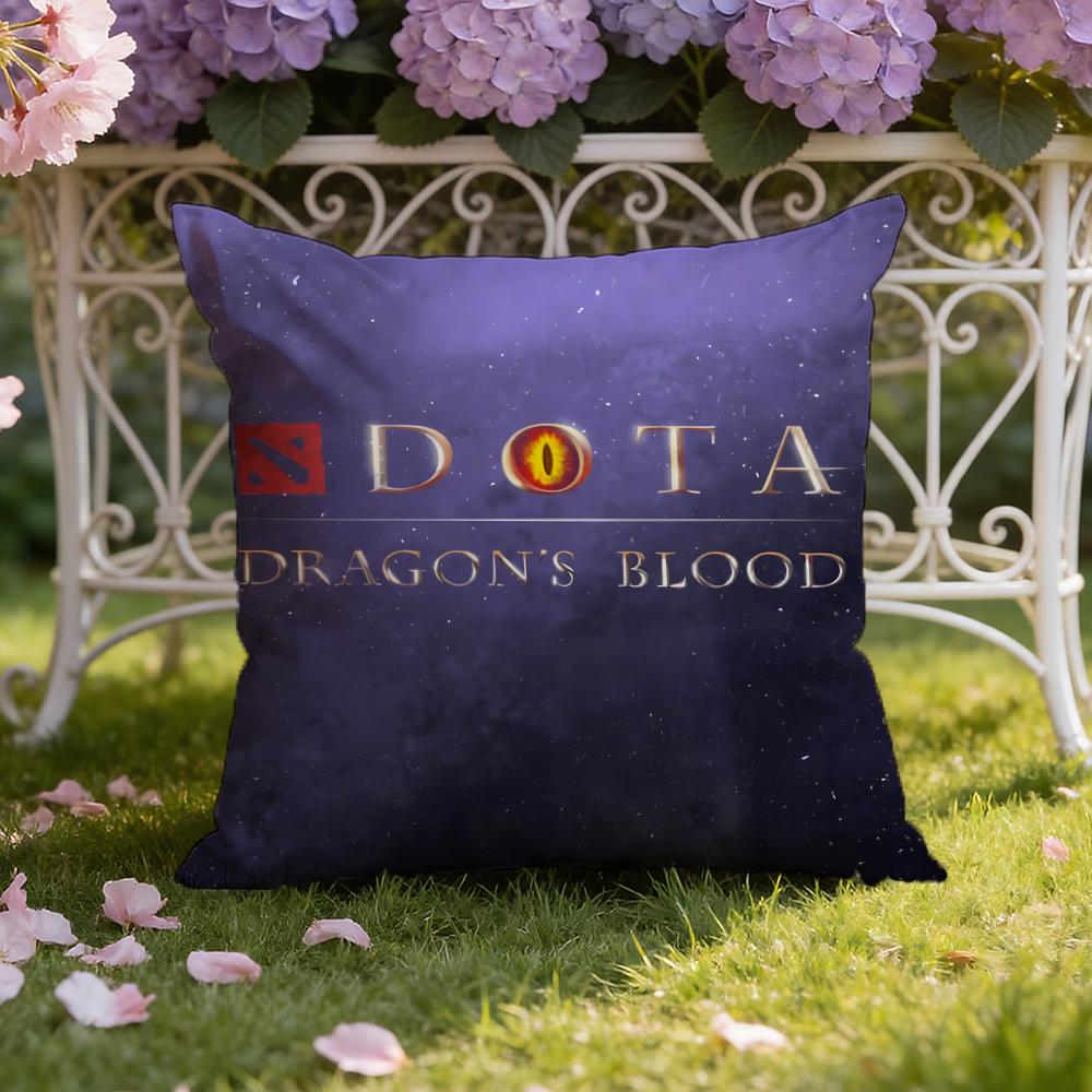 D-Dota D-Dragon Аниме B-Кровь Чехол на Подушку для Дома и Автомобиля Двухсторонний Чехол на Подушку: Двусторонняя конструкция для максимального комфорта