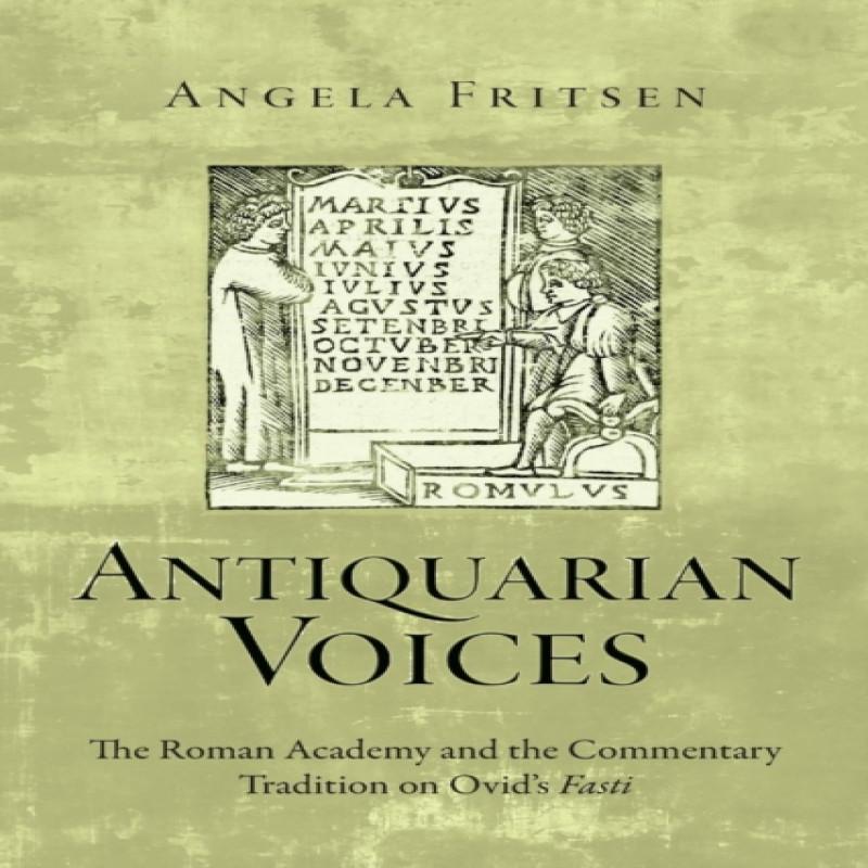 Antiquarian Voices by Angela Fritsen Paperback Book 9780814252123