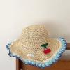 Floral Tie Sunshade Hat Ethnic Style Fisherman's Hat Fashionable Beach Holiday Hat  Vacation