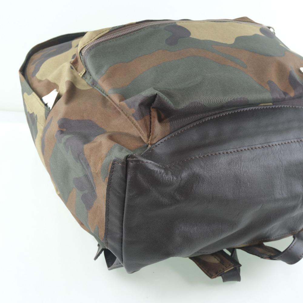 Orobianco Backpack Daypack camouflage Nylon unisex Used