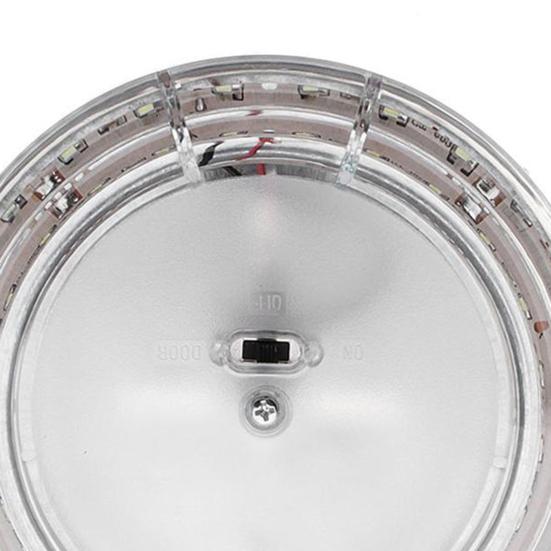 Лампа для чтения, высокая яркость, белый свет, мощный интерьер автомобиля, круглый светодиодный потолочный светильник для автофургона