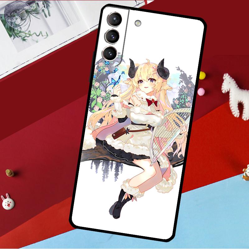 Чехол Watame Hololive для Samsung Galaxy S26 S25 S24 S21 S22 S23 Ultra S10 Plus S20 FE S25 FE