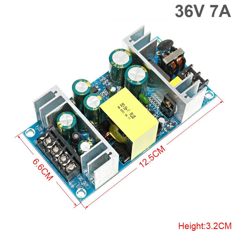 AC-DC 220V К 5V 12V 19V 24V 36V 48V 60V Плата блока питания 1A 2A 3A 4A 5A 6A 7A 8A 9A 13A 17A Импульсный блок питания с низким уровнем пульсаций Голая плата
