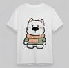 Women's Oversize All-Season Classic T-Shirt Mens Womens Tees Top Green Sweater Cat Design White Tee