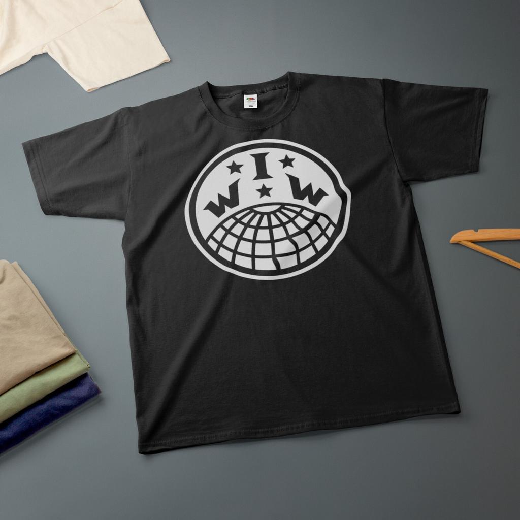 Industrial Workers of the World White Text T-Shirt Various Sizes Colours Tee