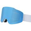 Magnetic Ski Goggles with Double-Layer Anti-Fog Large-Field-of-View Cylindrical Lens, Color-Changing Windproof Goggles for Mountaineering#7075