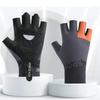 Color Block Half Finger Cycling Gloves, Anti-Slip Breathable Gloves for Outdoor Sports