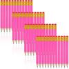 Zonon 48 Pieces Golf Pencils Mini Half Pencils with Eraser Short with Erasers Bulk Small for Kids HB Wedding Bridal School Office Writing Drawing