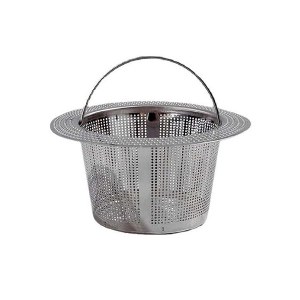 With Handle Sink Strainer Stainless Steel Mesh Trap Drain Filter Kitchen Bathroom Accessories