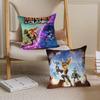 Игра Ratchet & C-Clank Декоративный Чехол для Подушки Эстетика Комнаты Домашний Декор Спальня Диван Кровать Чехол для Подушки 45x45