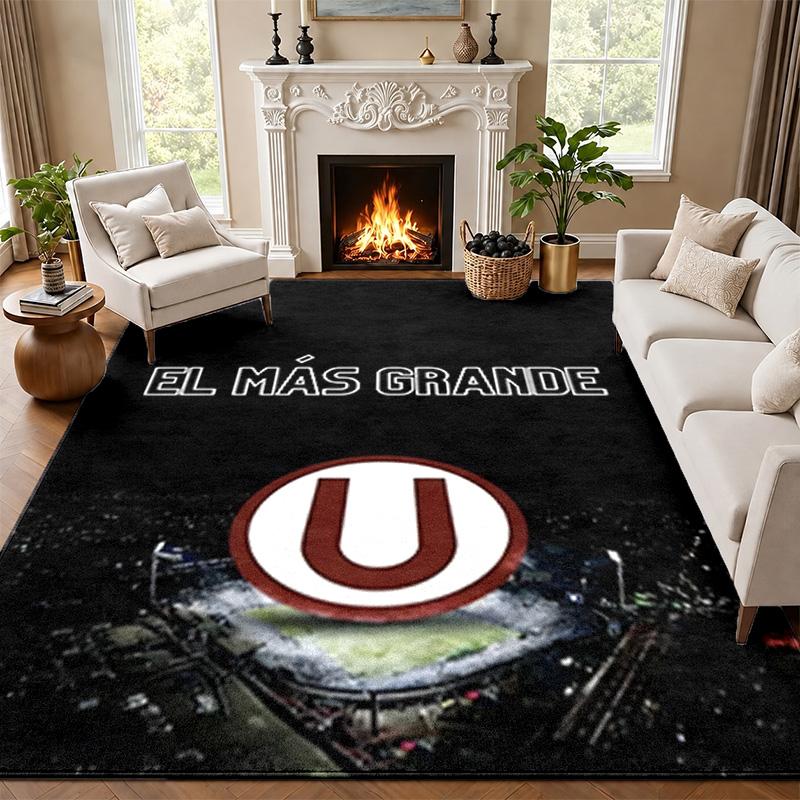 Club Universitario de Deportes Carpet Door Mat for Living Room or Bedroom Protective Mat Under Chair Office Decoration Christmas Gift Birthday Present