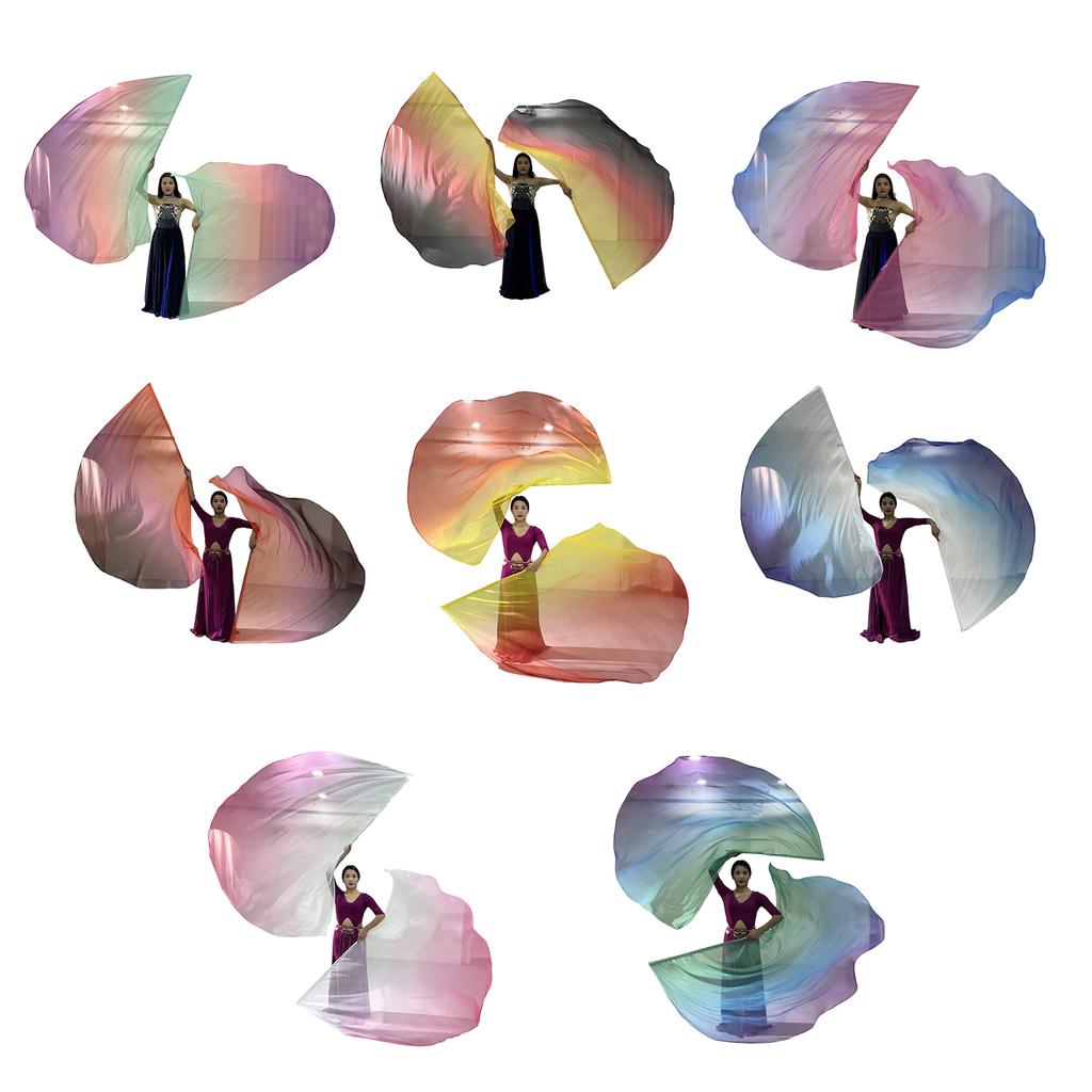 2 шт. флаги для танцев и хвалы с масштабируемым стержнем, полукруглые флаги для поклонения с крыльями, церковные флаги для поклонения для танцоров