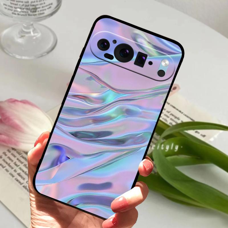 Чехол для Google Pixel 9 Pro Pixel9 Pro XL Милое Животное Мягкий Силикон ТПУ Чехол для Телефона Для Google Pixel 9 9a Бампер Fundas Роскошный
