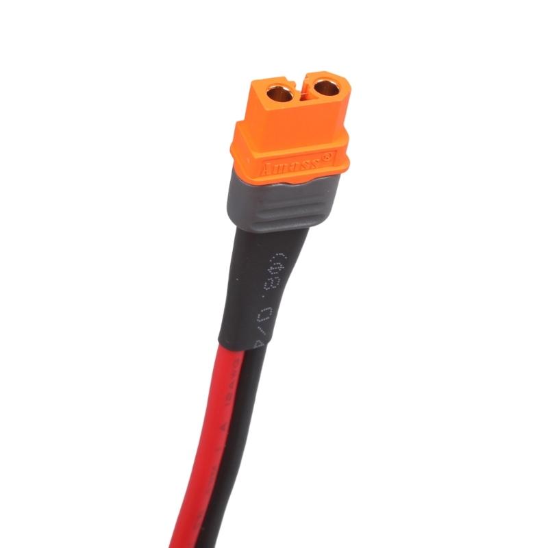Водонепроницаемый кабель питания MC4 на XT60IF (гнездо), 12AWG, для солнечной зарядки и наружного хранения энергии