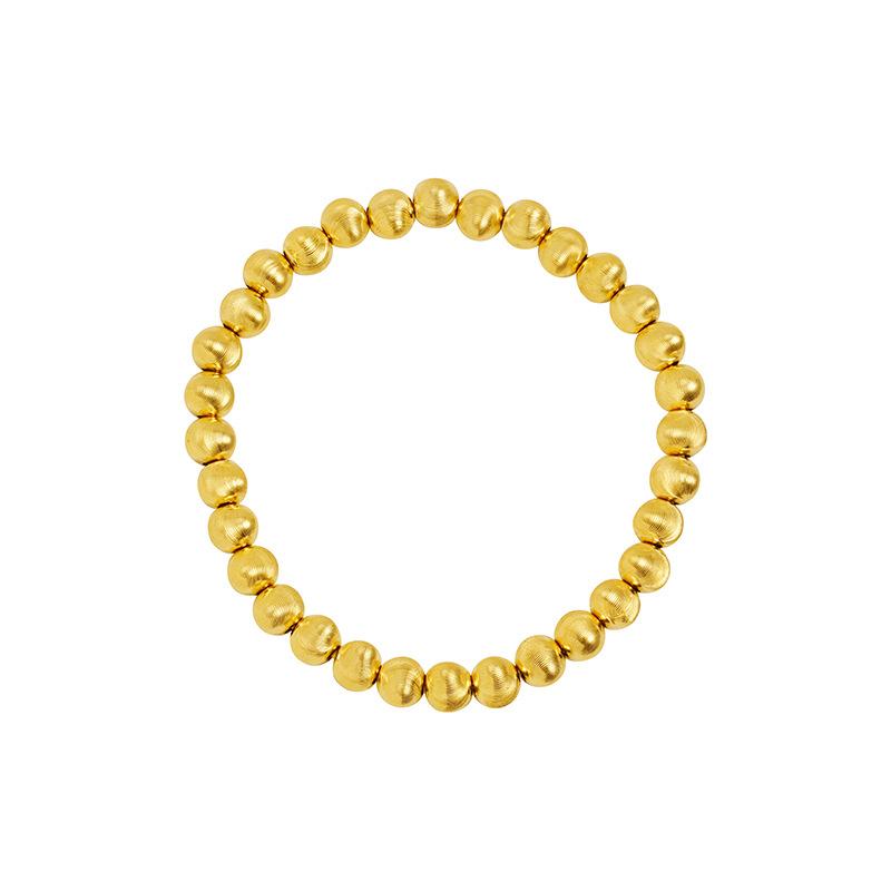 New Vietnamese Sand Gold Bracelet National Trend Style Cat's Eye Bracelet for Women Simple and Versatile Accessories
