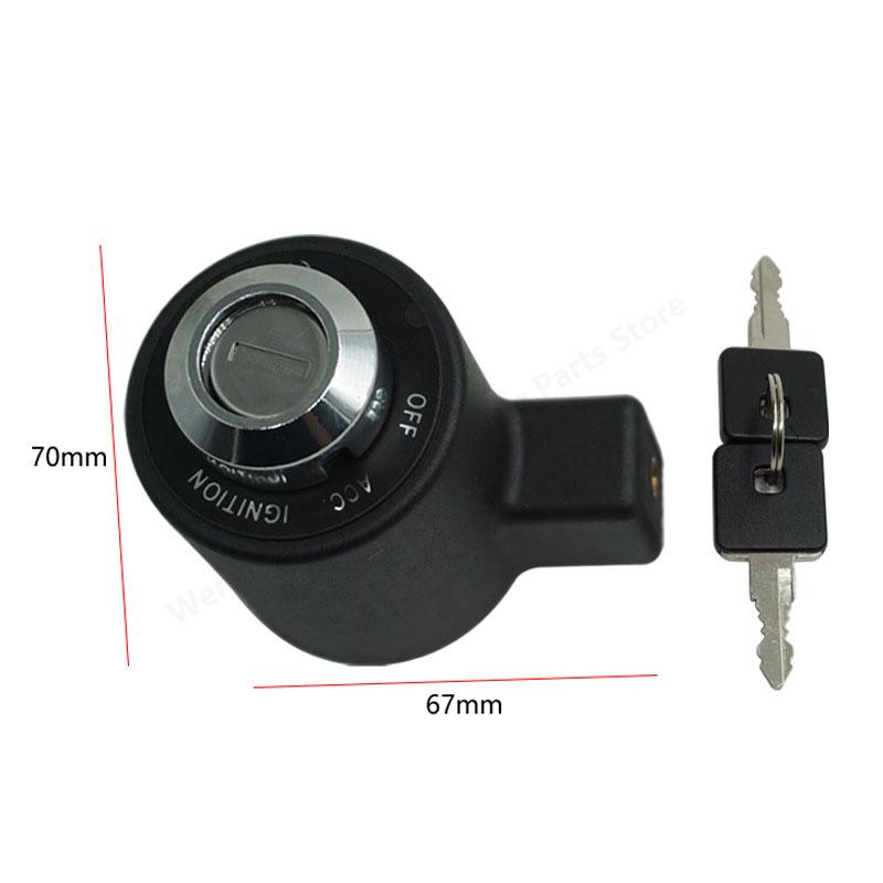 Suitable for Harley 883/1200 2014-2020 Models, Electric Ignition Lock Set with Plug, Ignition Power Switch, Suitable for Sportster Series