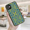 Чехол для телефона с узором-орнаментом U-Украина Для IPhone 16 15 14 X XR XS 7 8 Plus 11 12 13 Pro MAX 13mini Матовый противоударный чехол