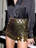 Юбка в европейском и американском стиле с пайетками 2022 Y20217