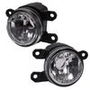 Pikakyu Suzuki Genuine Compatible Glass Lens Fog Lamp Converts to and H16 Replaces OEM LED Fog Vehicle Inspection HID Bulbs Sold 66191 [MICRO Type]