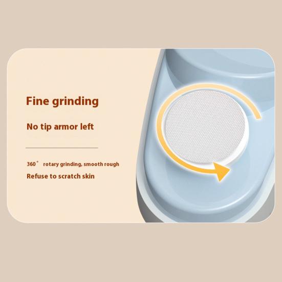 Yousheng Электрическая машинка для стрижки ногтей 2-в-1 Автоматическая детская взрослая для пожилых людей Триммер для ногтей со светодиодной подсветкой Детский маникюр Шлифовальная пилка Кусачки для ногтей Полировщик