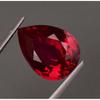 Natural Red Ruby Loose Gemstone Pear Shape 8 To 10 ct for Jewelry Making and Gem Collections