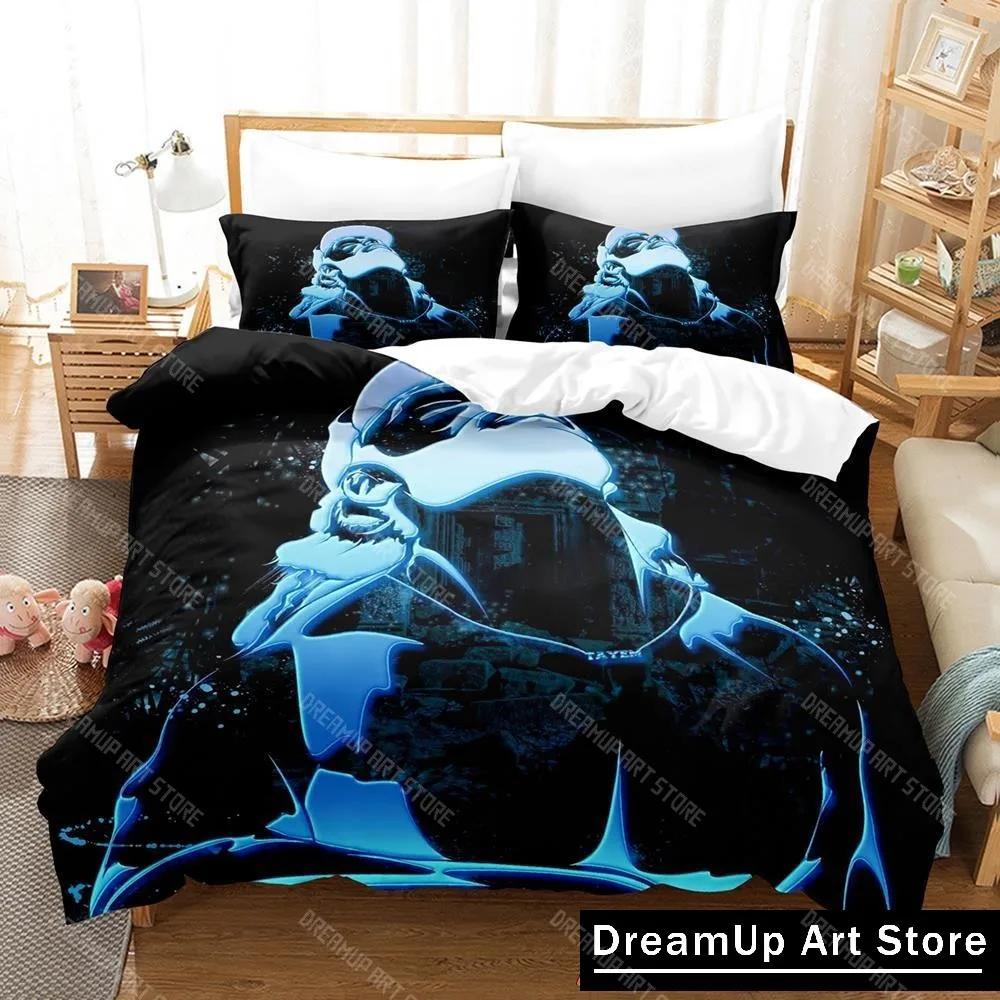 3D Print PNL Bedding Set Quilt Cover Bed Cover with Pillowcase Twin Single Queen King Size Boys Adult Home Textile