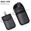 Anti Theft Faraday Box with Bag for Key Fob Cage RFID Faraday Key Fob Protector Radiation-proof Mobile Phone Box Car Keyless