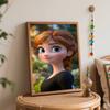 Disney Набор Анна «Рисование по номерам» Портрет Холст для рисования DIY Картина Декор для дома Современное искусство на стену Подарок для фанатов Уникальное Хобби Рукоделие Декор