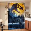 Movie Jurassic Park Dinosaur World Modern Simple Shower Curtain Bathroom Decorative Polyster Shower Curtain with Hook