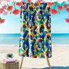 Whimsical paw bone swirls Print beach towel, quick drying, suitable for travel, outdoor sports, jogging, the beach and swimming, gift