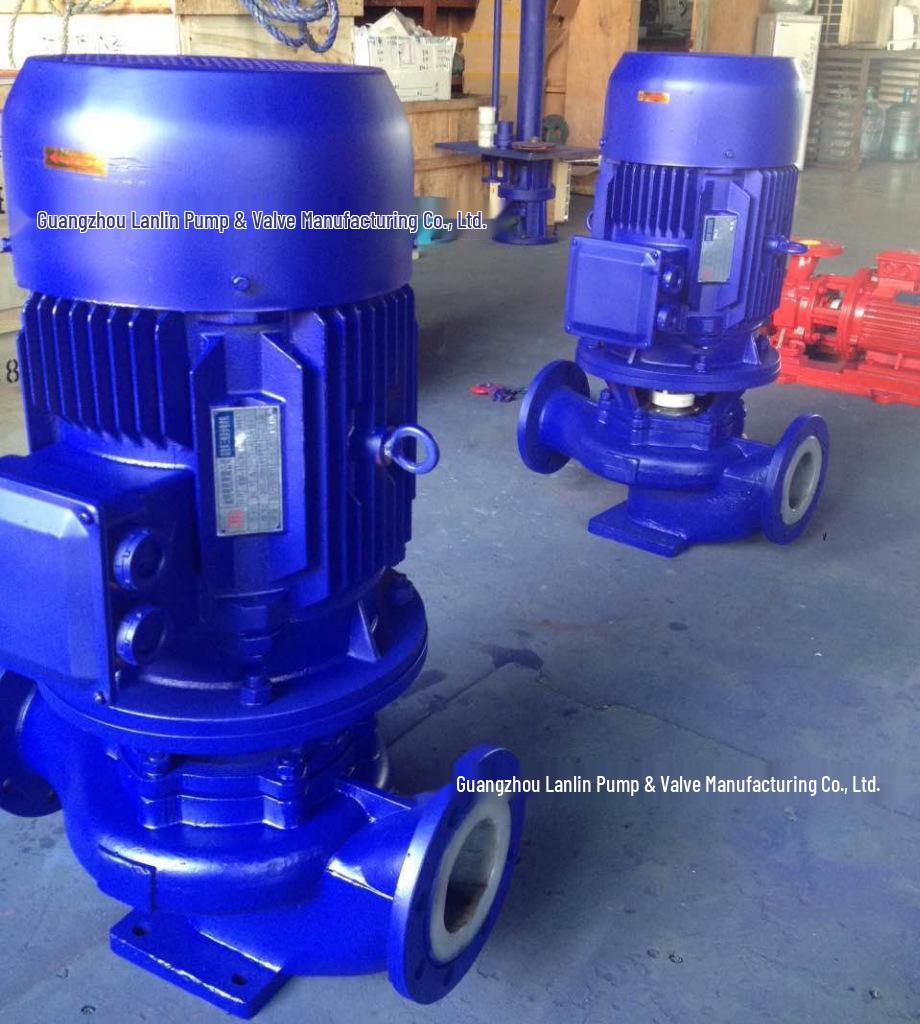 YG50-125 Vertical Energy-Saving Inline Centrifugal Pump – Explosion-Proof Oil Transfer Pump