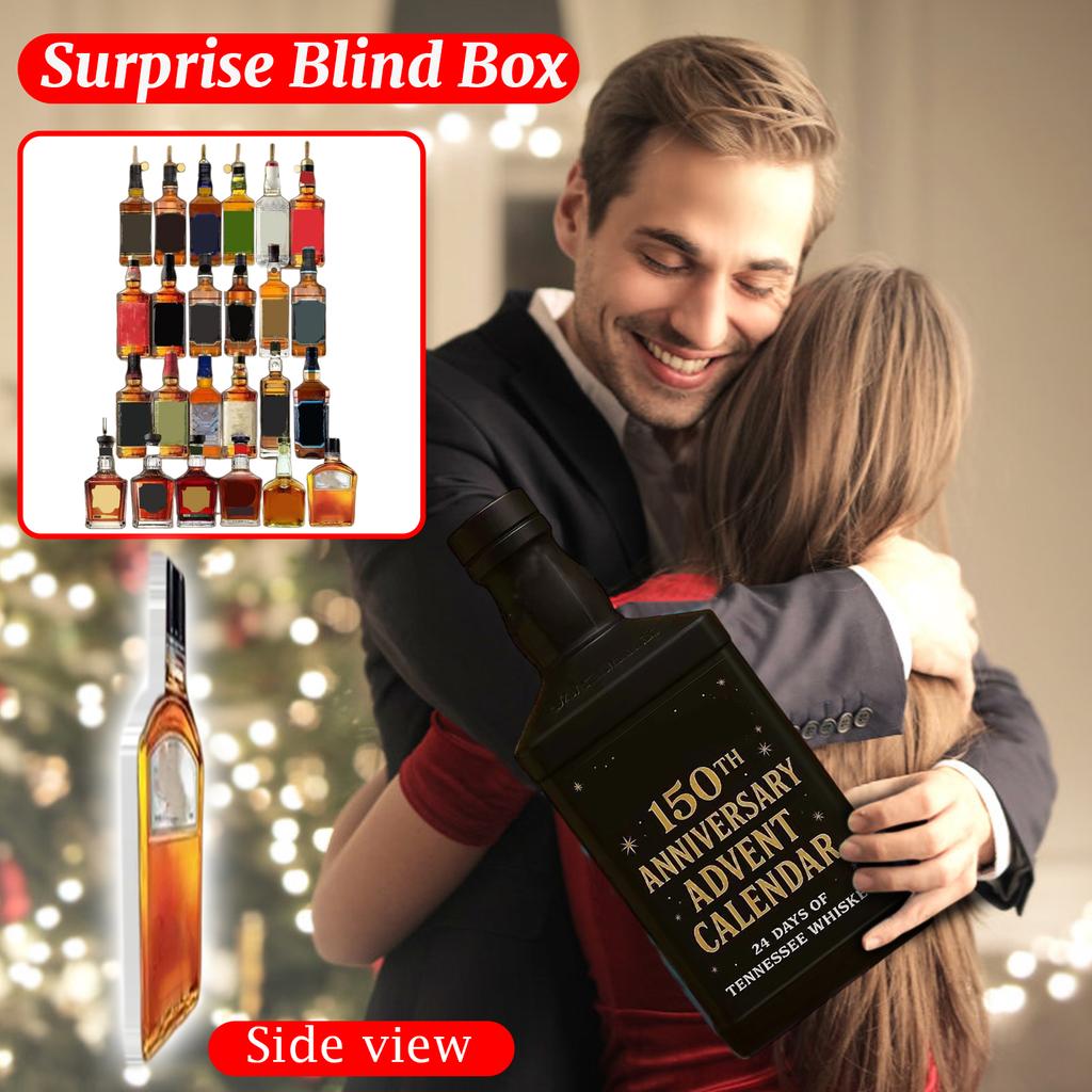 2D Плоскость Коробка 24 Двусторонняя Печать Подвеска Календарь Обратного Отсчета 24-дневный Рождественский Адвент-календарь Акриловая Подвеска-Самолет Блайндбокс