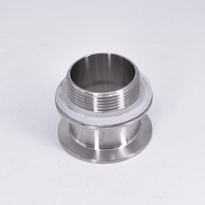 Двойная муфта 1,5" 2" Tri-Clamp 1-1/4" 1-1/2" BSP Наружная Санитарная Трубная Арматура Проходной Фитинг Бак для Воды Нержавеющая Сталь 304 Для Домашнего Пивоварения