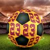 1pc Yellow sports jersey number design  Football Soccer Ball Size 5 Indoor Soccer Ball Fashion Colorful  Backyard Game -Great For Sports Fans Gift
