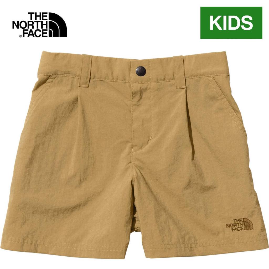 The North Face Field UV Kelp Size 120 Girls' Culottes, Water-Repellent, Protection, Tan,