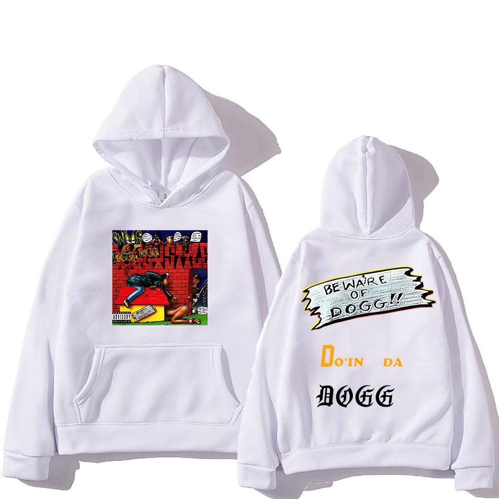 Худи Beware of Dogg, фигурка Funko Pop SnoopDogg, удобные толстовки с графическим принтом, панк-одежда, ретро-худи.