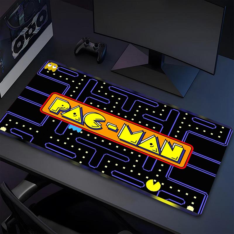 Pacman Adventure Xl Gaming Mouse Pad Nonslip Rubber Base Stitched Edge Waterproof Desk Mat For Pc Laptop Gamer Office Computer Accessories C929733