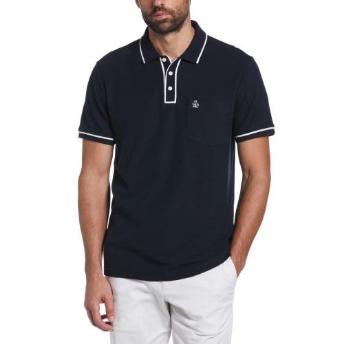 Original Penguin Mens Earl Cotton Pique Polo Shirt