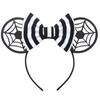 1pc Mouse Ears Headband Sequins Bow Hairband For Women Featival Party DIY Hair Accessories Boutique